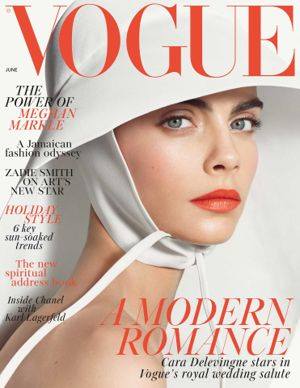 VOGUE UKの6月号”Designer Profile”P.211にも素敵な世界的なデザイナーさん達と掲載され紹介頂きました。